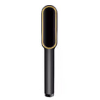 Compact Hqt-909B hair straightener design for comfortable grip.