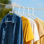 Plastic Clothes Hangers  Set Of 6