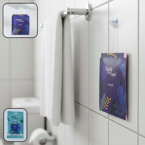 Cobalt hanging air freshener gel 10gm in a compact pack