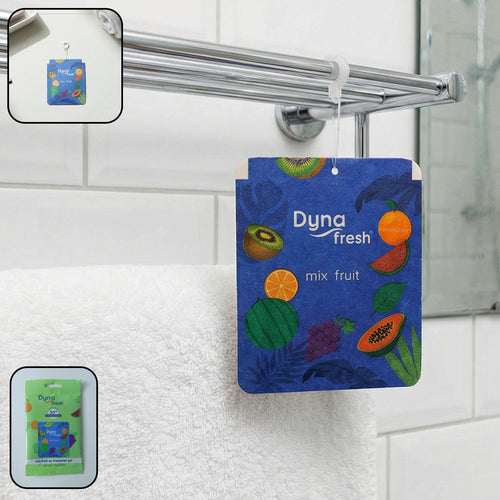 Dyna fresh mix fruit hanging air gel ensuring fresh indoor spaces
