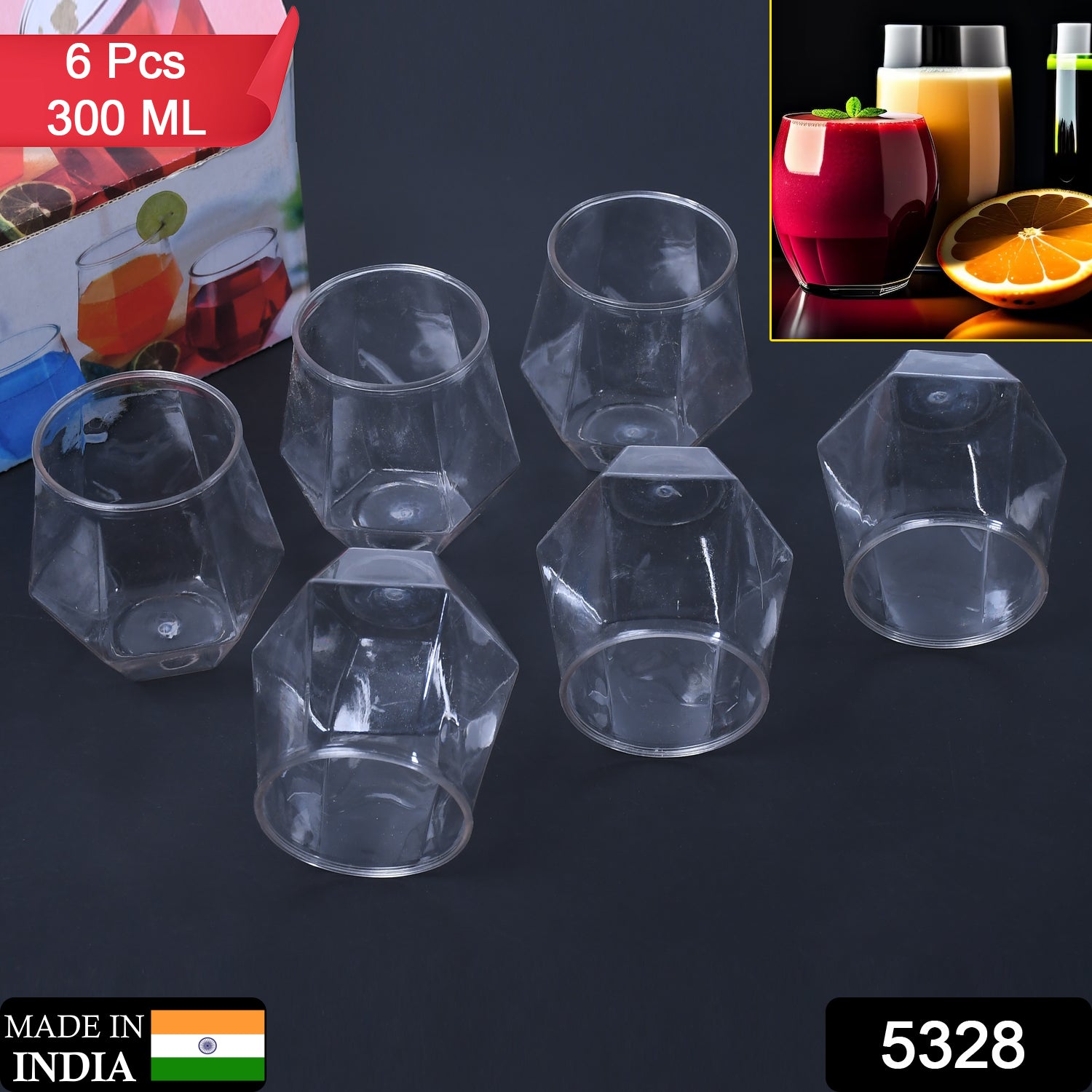 Set of crystal clear pilsner glasses showcasing their transparency.