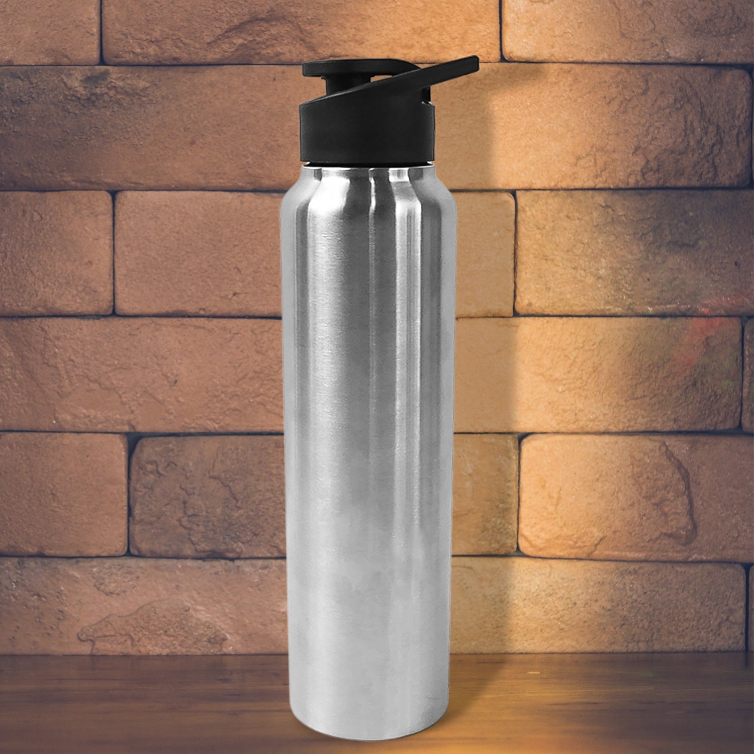 Front view of Stainless Steel Water Bottle 1000ML with insulated body