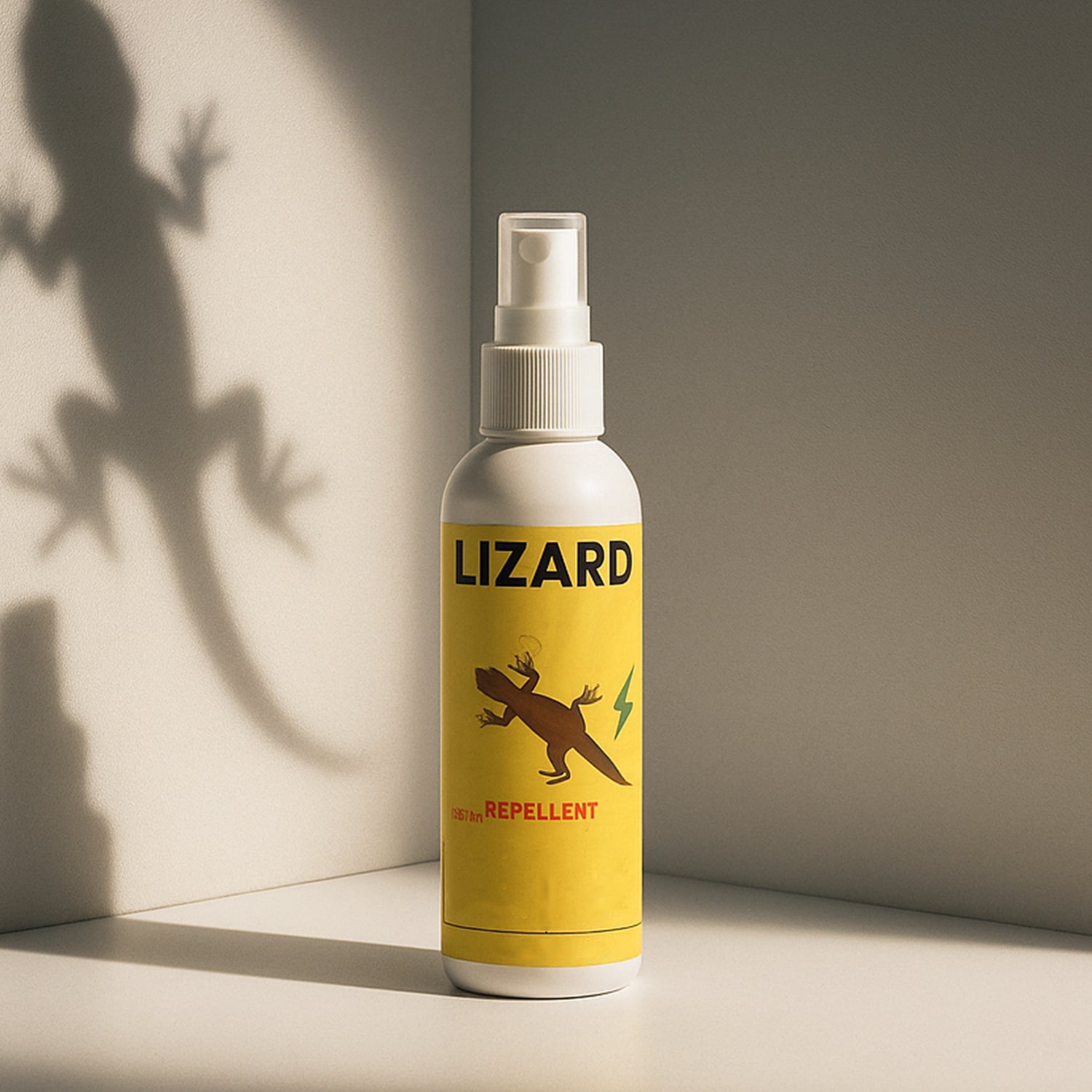 100ML lizard repellent spray bottle with herbal natural ingredients