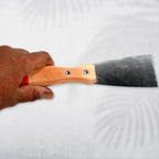 Putty Knife Set featuring soft rubber handles for comfortable use.