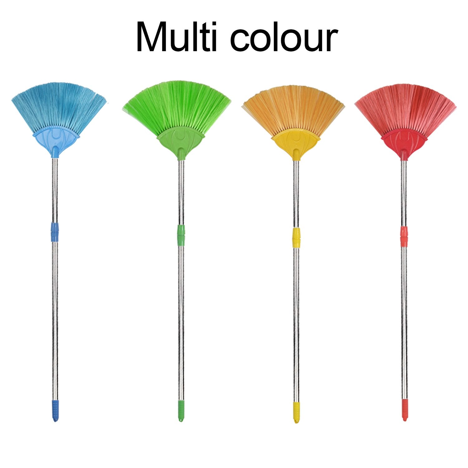 Multi-purpose cleaning brush shown with a dustpan, ready for household tasks.