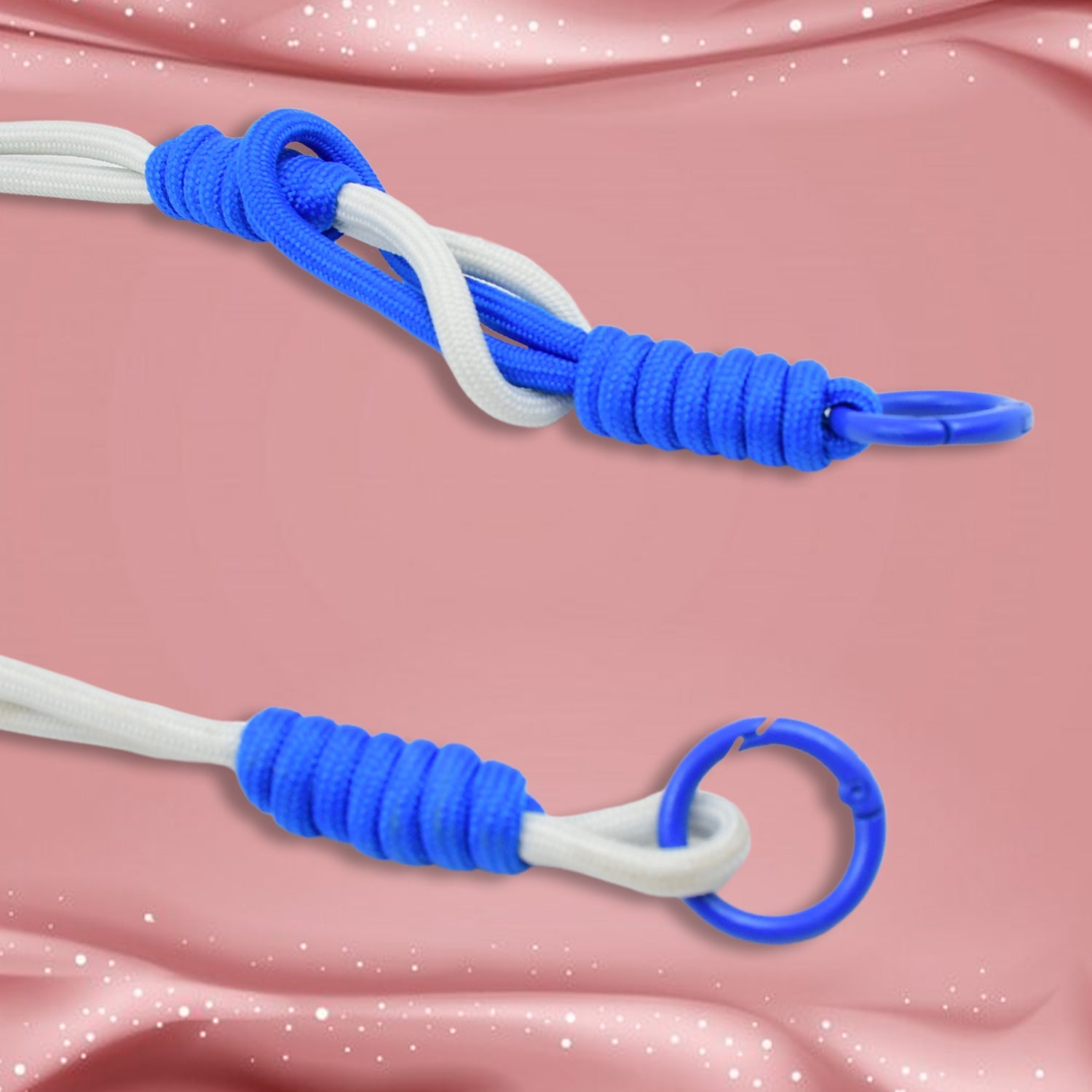 User enjoying hands-free convenience with the cross-body phone strap, ideal for daily activities.