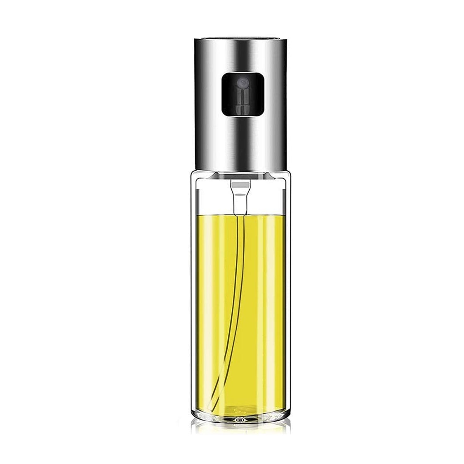 Stylish glass oil sprayer for your kitchen.
