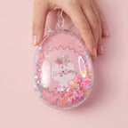 Cute Unicorn Theme Magic Floating Glitter Hair Comb (1 Pc)