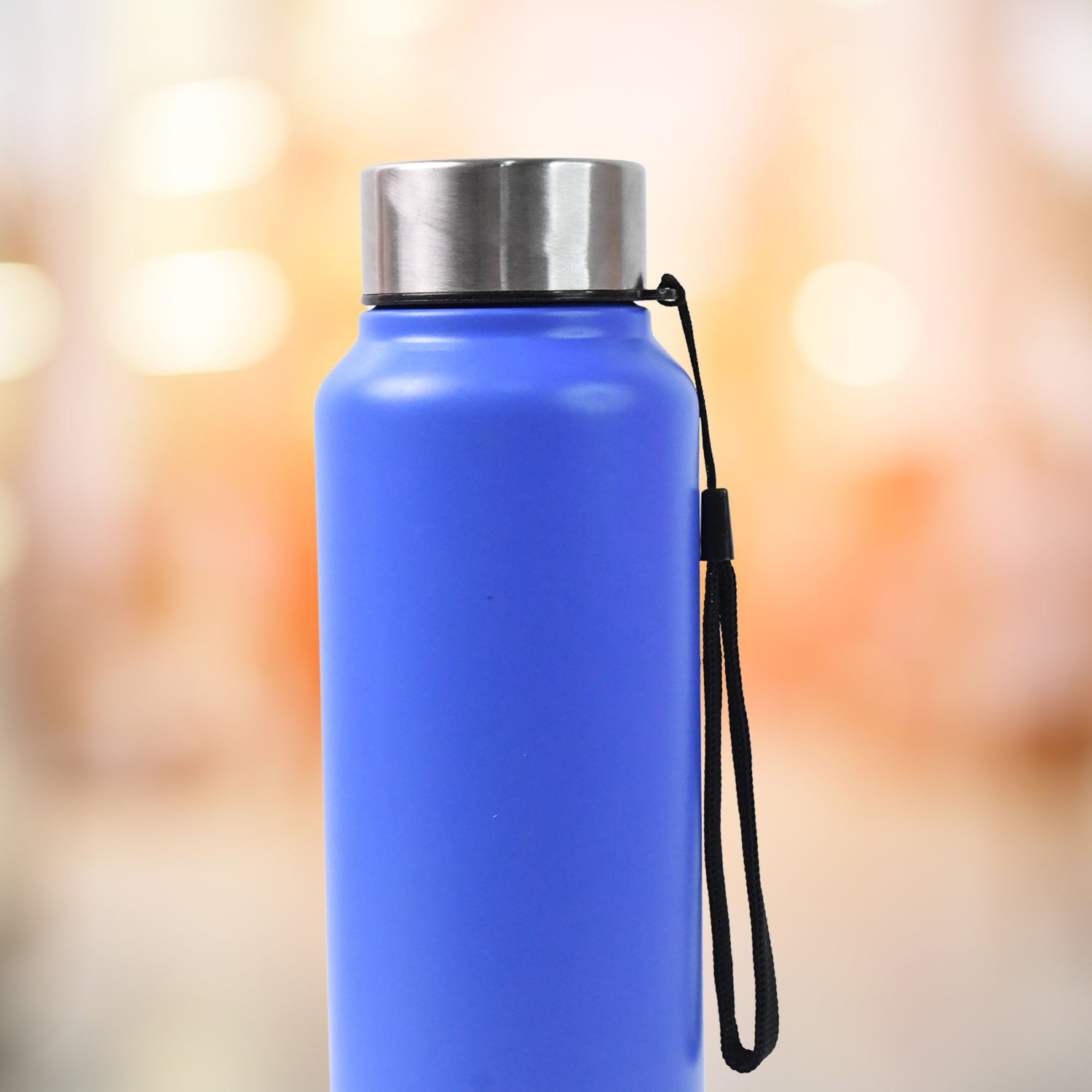 Durable stainless steel water bottle suitable for seniors and everyday use