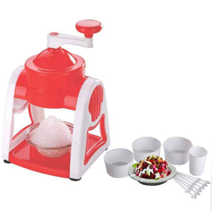 Components of the easy-to-clean manual gola maker.
