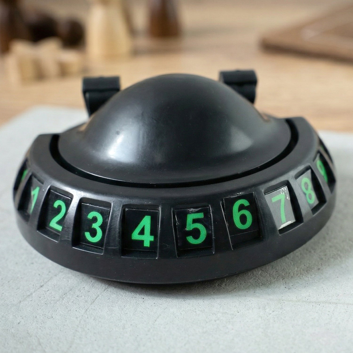 Empty car dashboard phone holder designed for universal smartphone fit