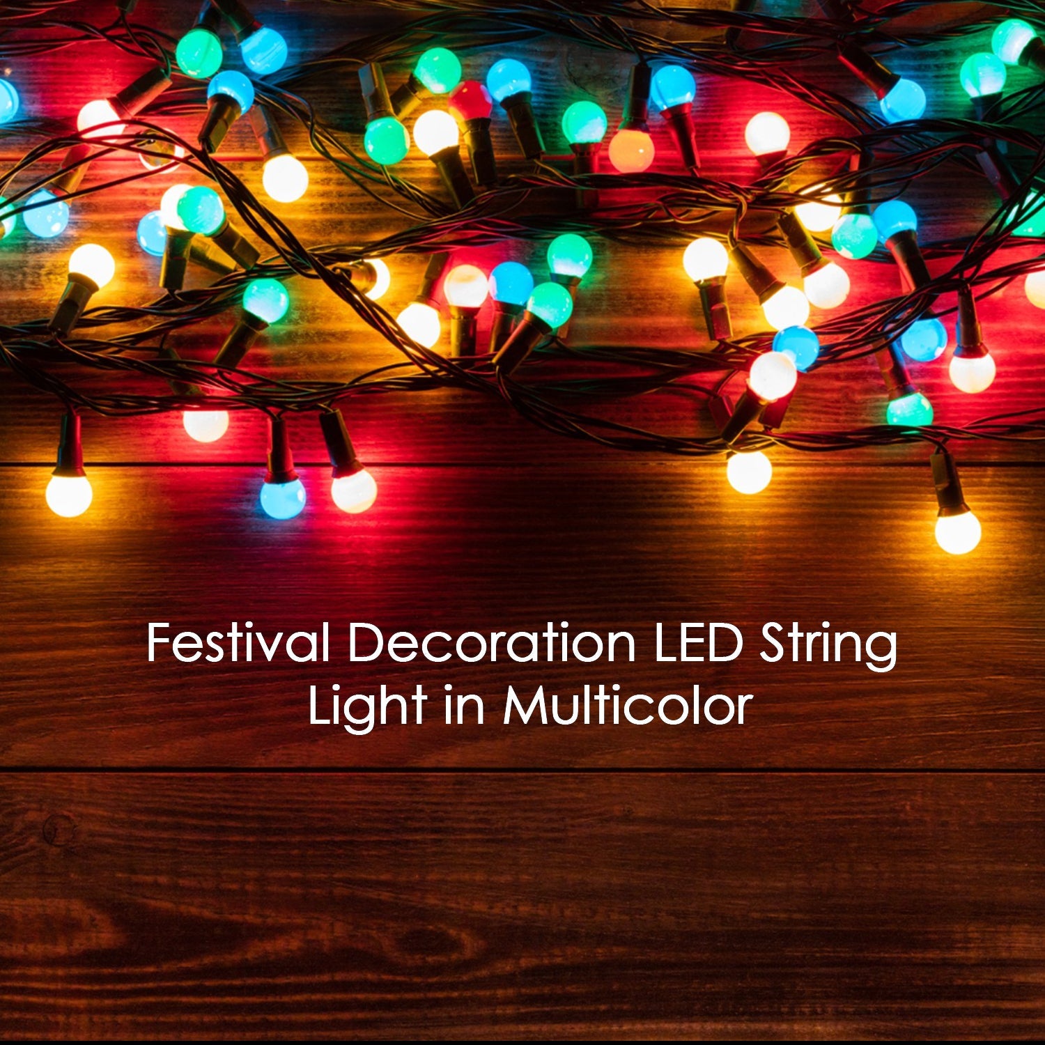 Flexible LED string lights draped elegantly for outdoor garden ambiance.
