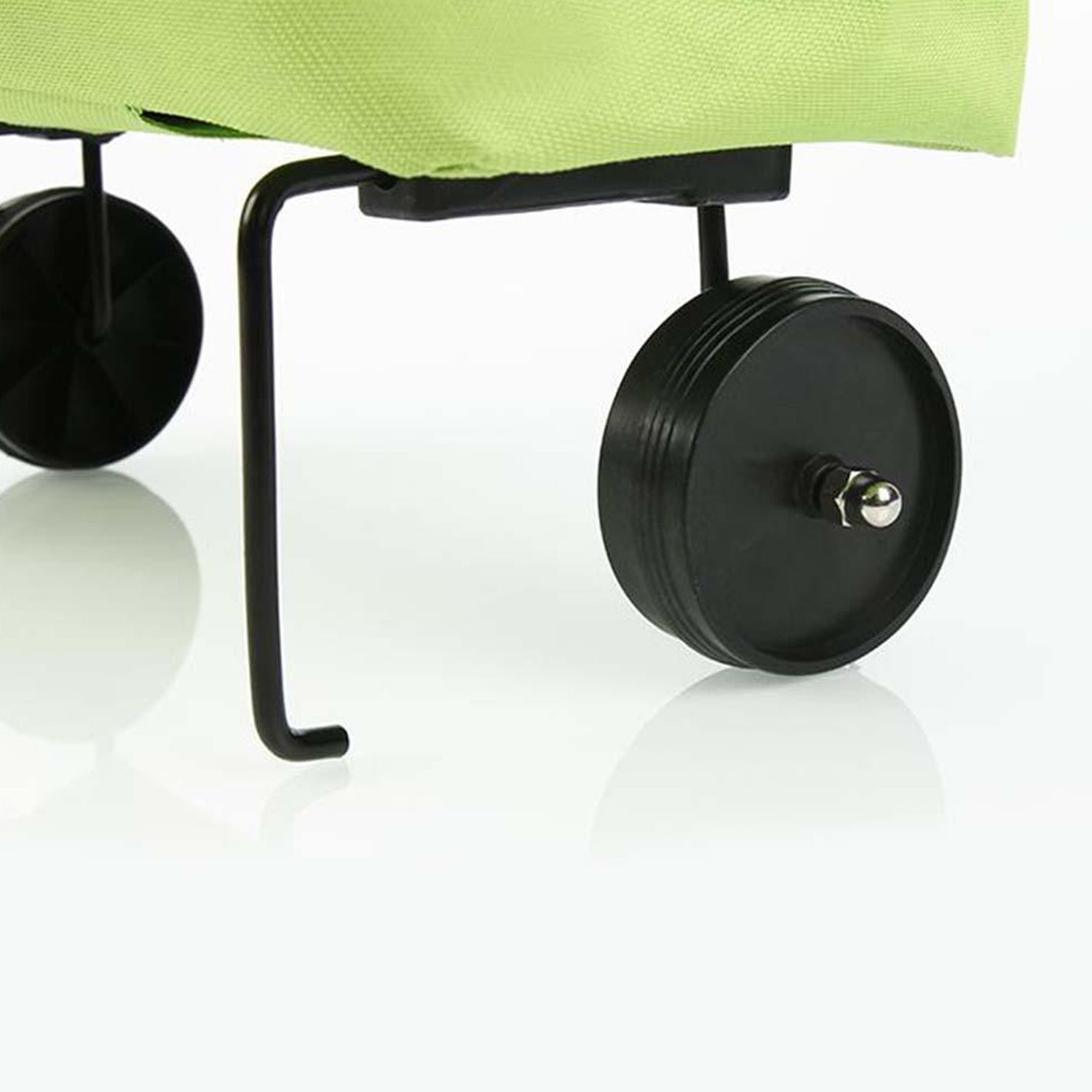 FERVENT foldable trolley bag demonstrating its compact folded state for easy storage.