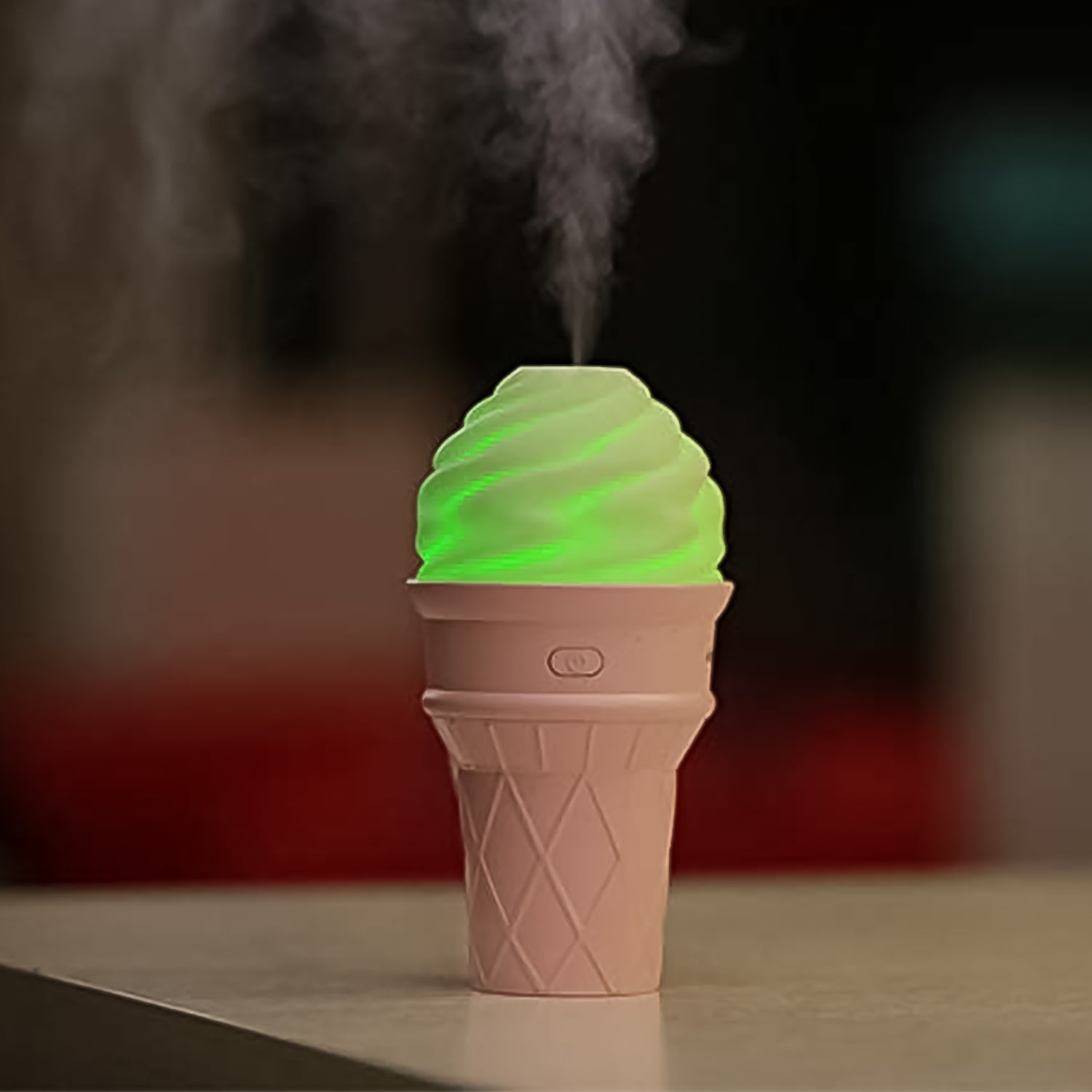 Compact cream-colored Ice Cream Cone Air Freshener for personal spaces