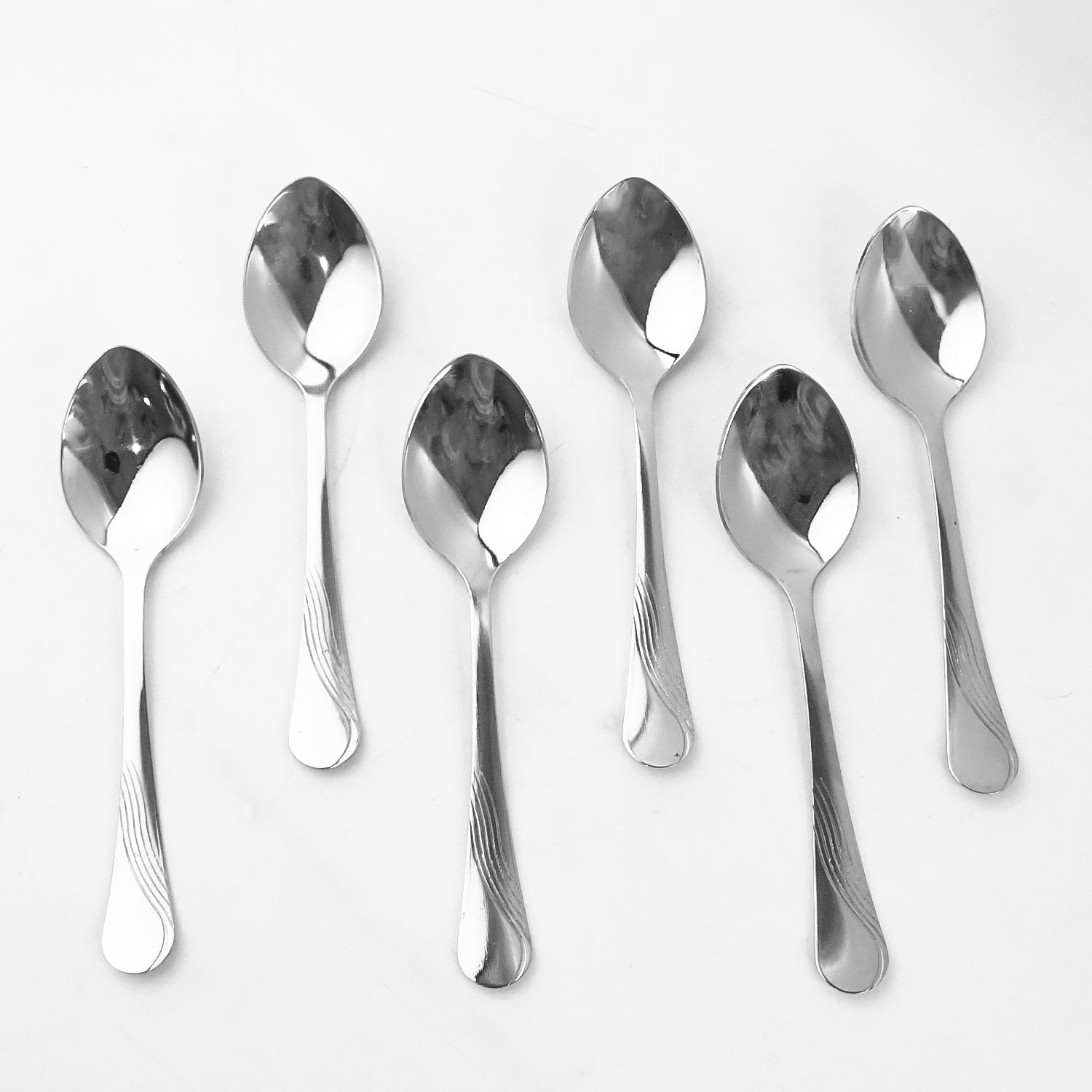 Heavy-duty stainless steel dining spoons ideal for everyday use