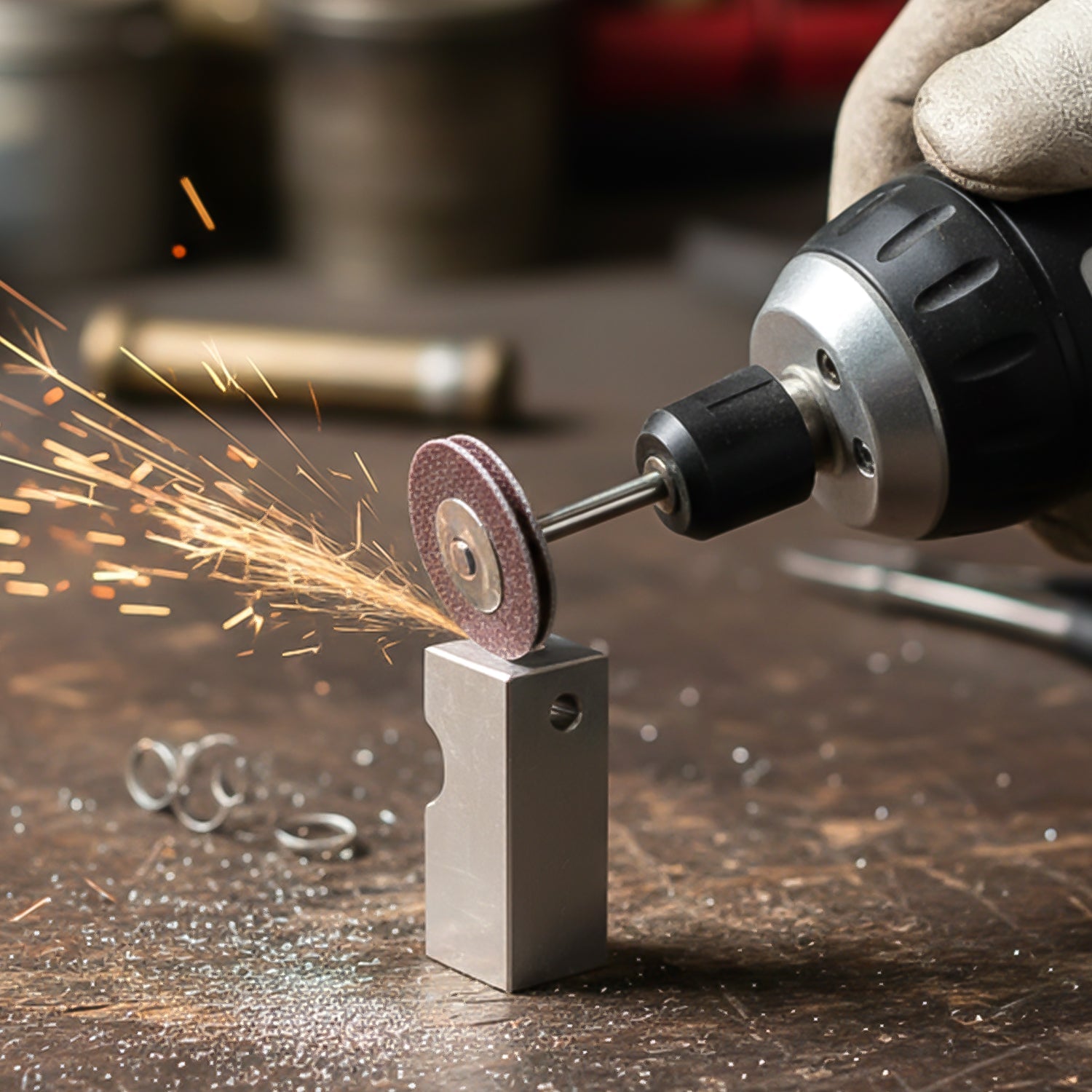 Polishing disc kit for metal and craft components