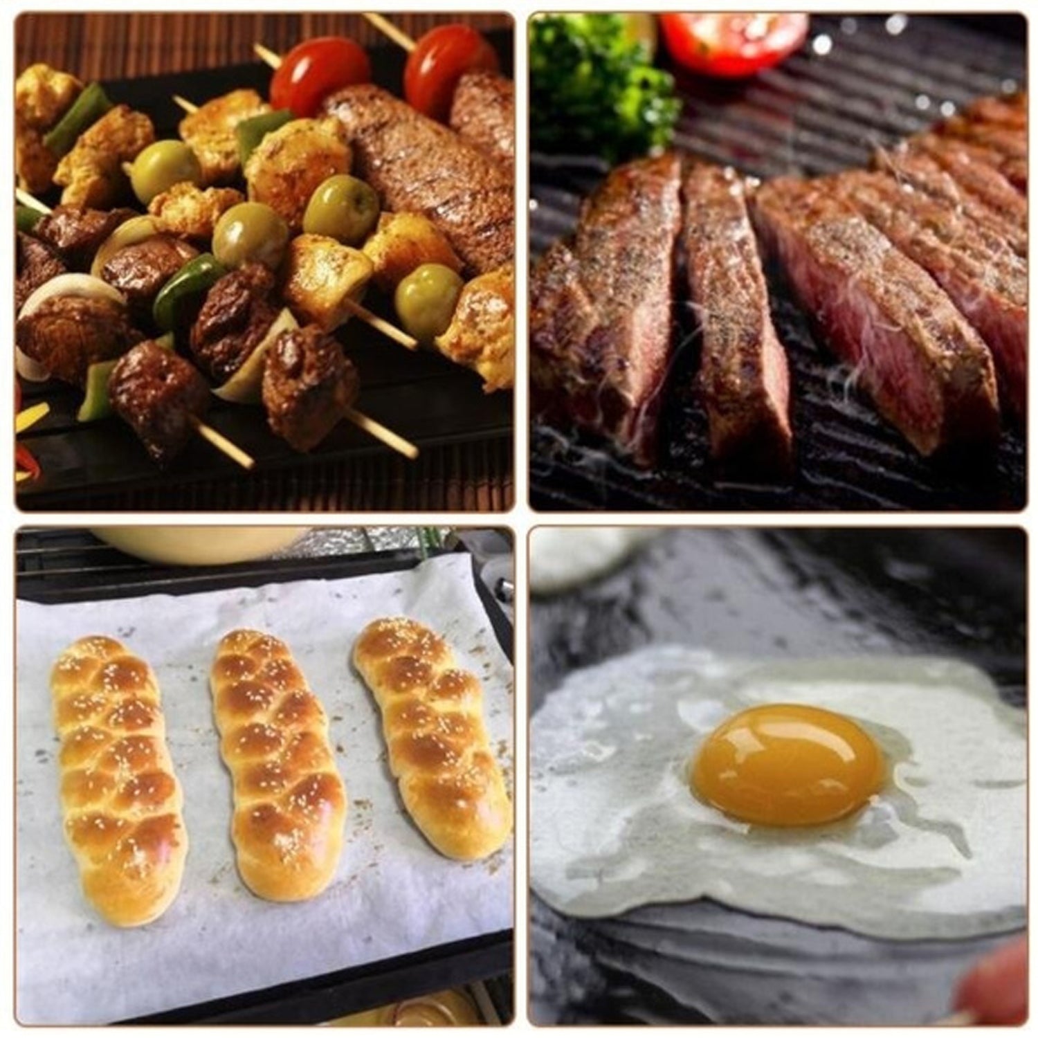 Durable silicone brush and spatula, essential for baking and cooking.