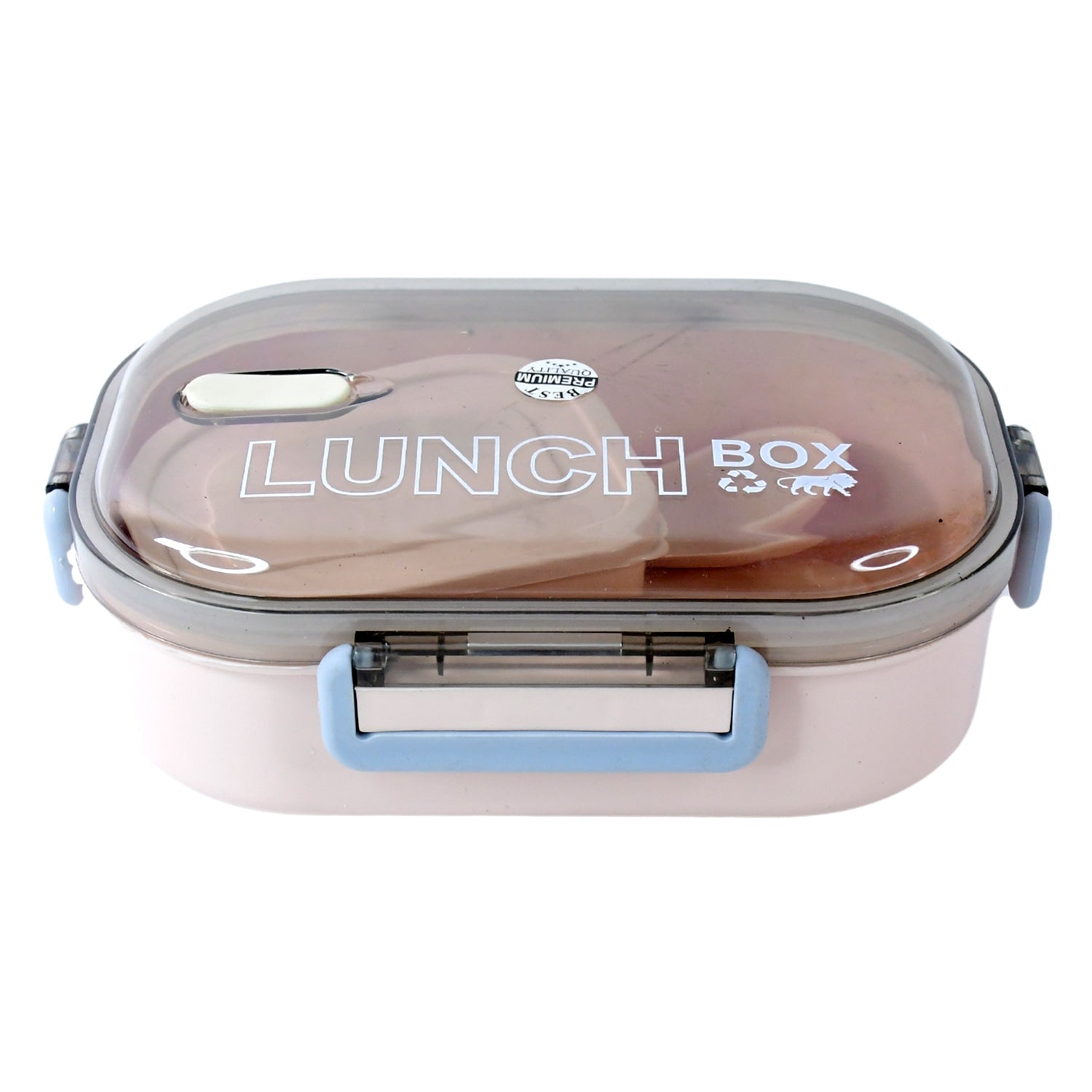 BPA-free microwave safe lunch box with portion control compartments