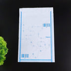 Stacked Flipkart branded security courier bags for packaging
