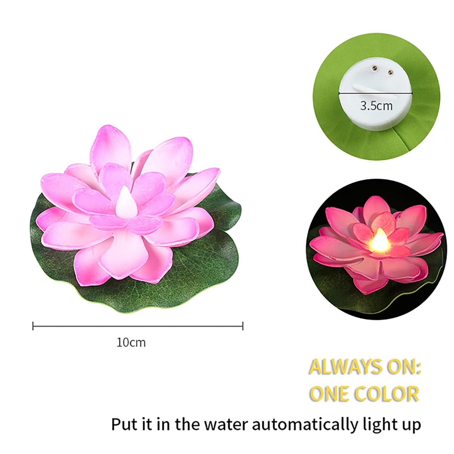 Floating Lotus LED Candles creating a serene ambiance in a traditional Indian setting, perfect for Diwali.