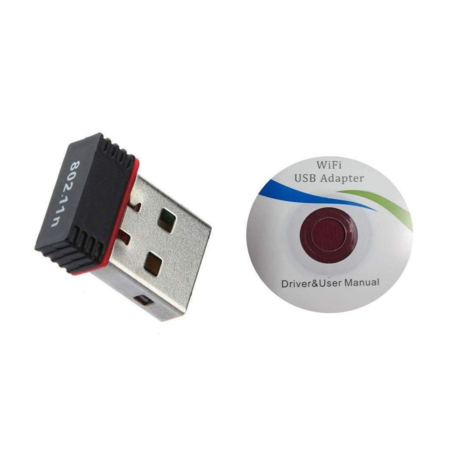Mini Wi-Fi adapter USB dongle for laptop and computer wireless connection