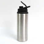 Close-up of the secure, leak-proof cap of the Own Hydrate stainless steel bottle.