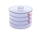 070 Plastic 4 Compartment Sprout Maker White
