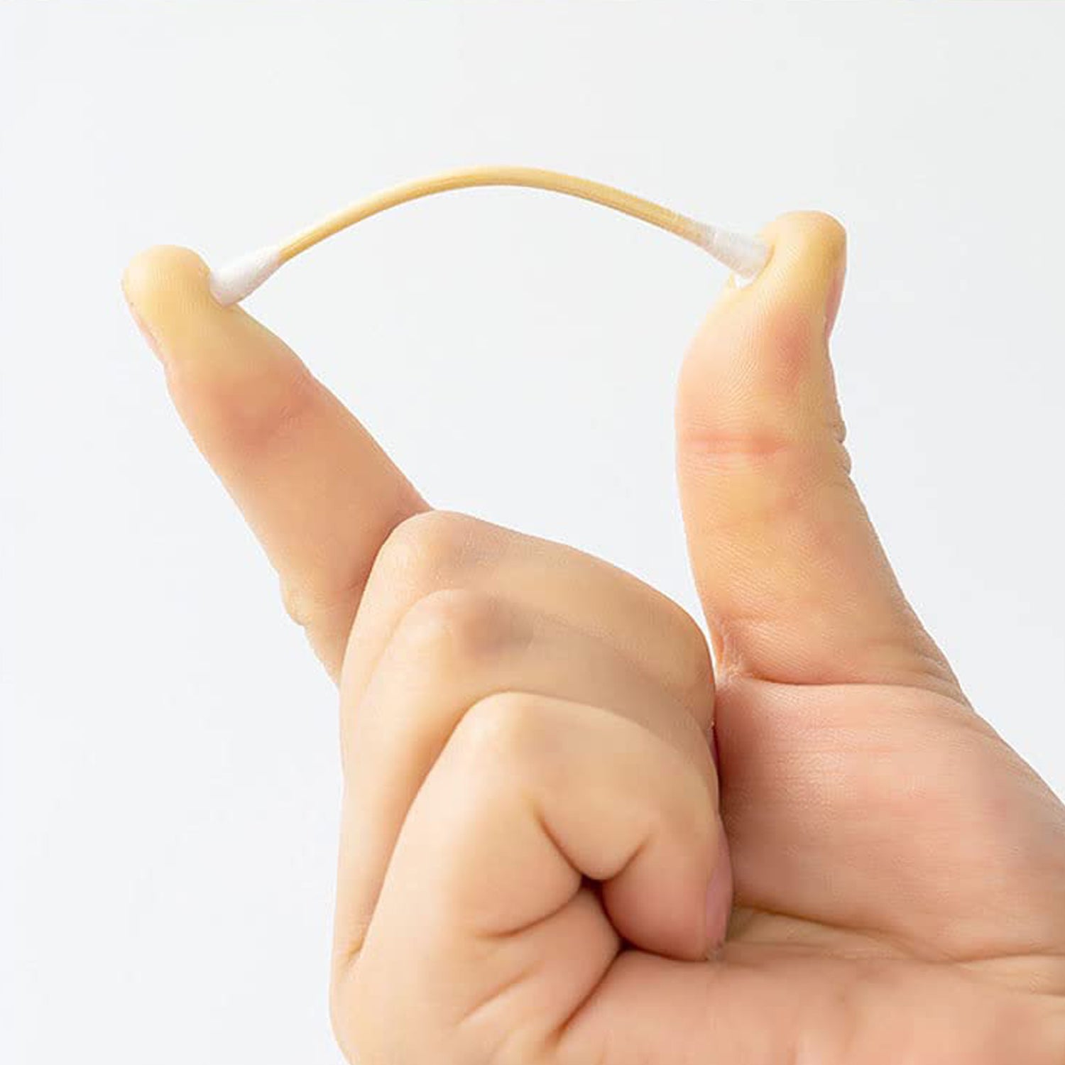 Tulips Paper-Stick Cotton Swabs in their compact 100-piece packaging.