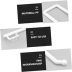 Compact wall mounted kitchen towel holder for paper towels and wipes