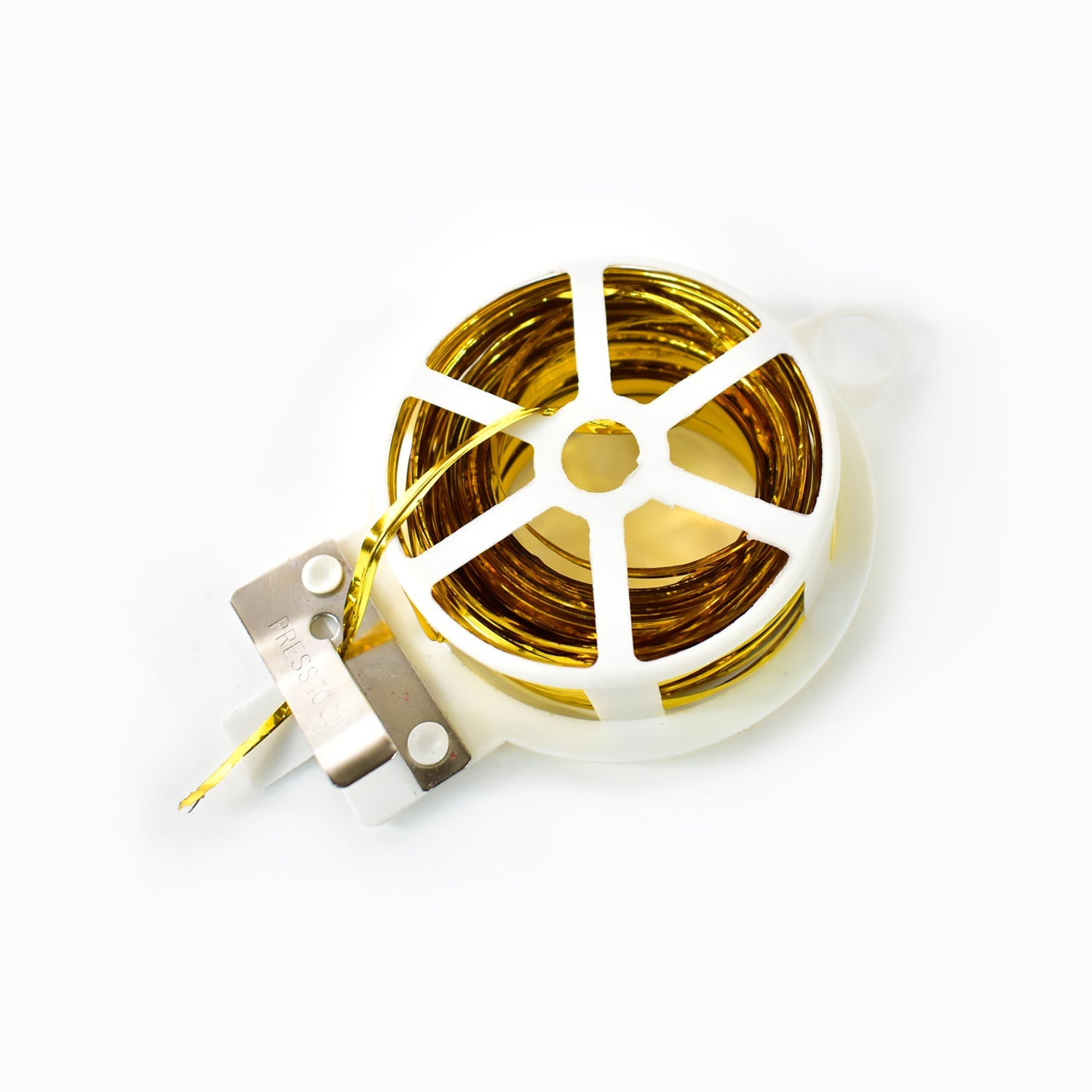 Flexible plastic-coated multipurpose twist tie close-up