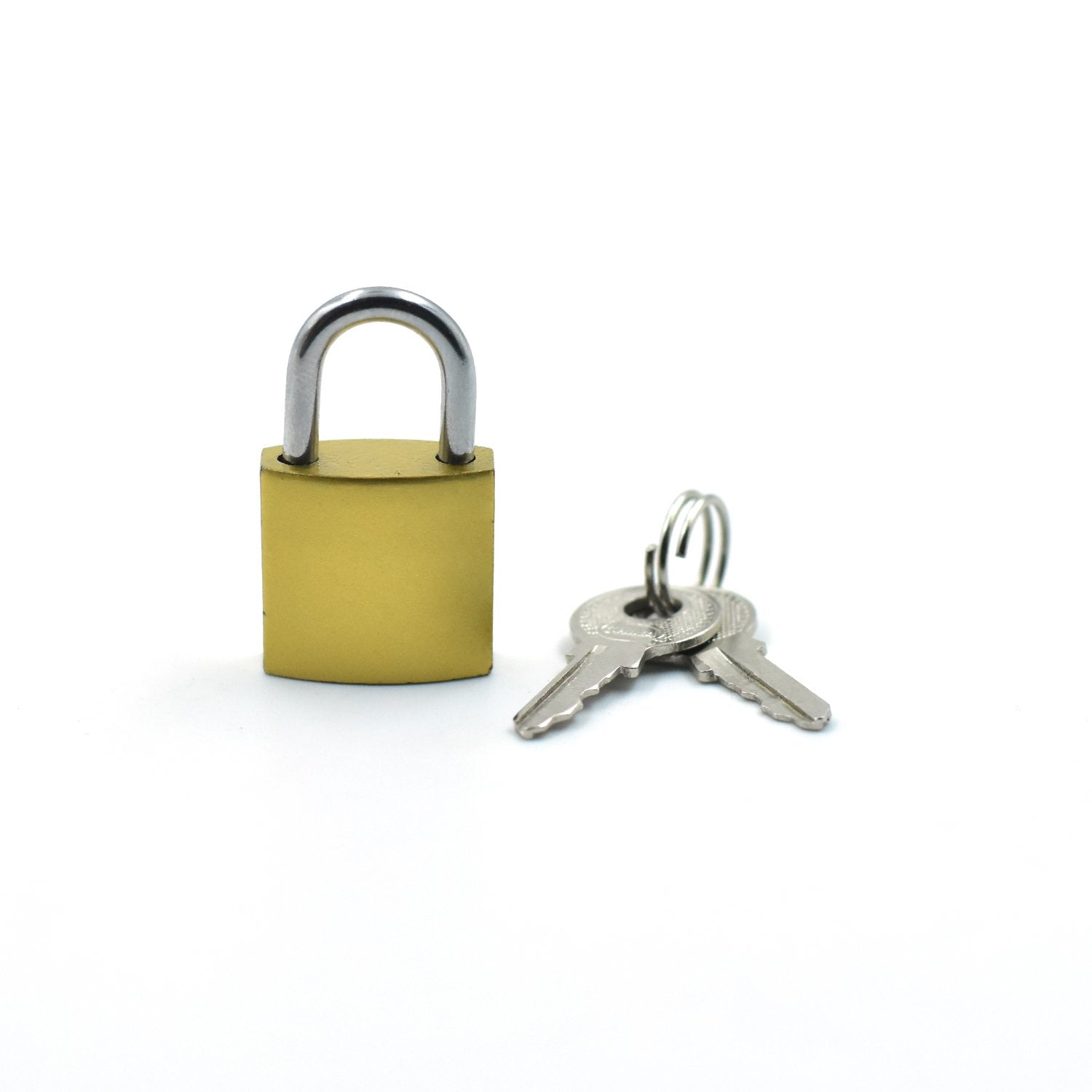 FortiLock Imitation Copper Lock shown with its accompanying key.