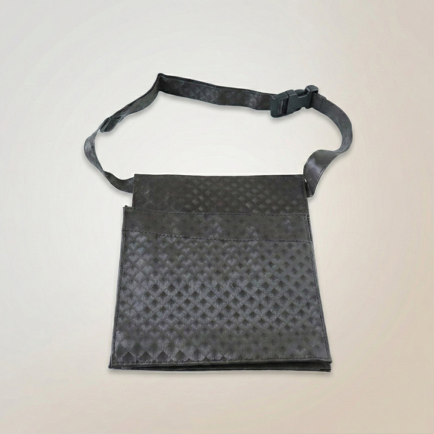 Mens  Womens Quilted Crossbody Sling Bag With Adjustable Strap (1 Pc)