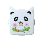 Panda Design Kids Lunch Box With Separate Compartments (1set)