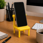Mini Chair Mobile Stand Holder for Desk & Study Table Use(Color may vary)
