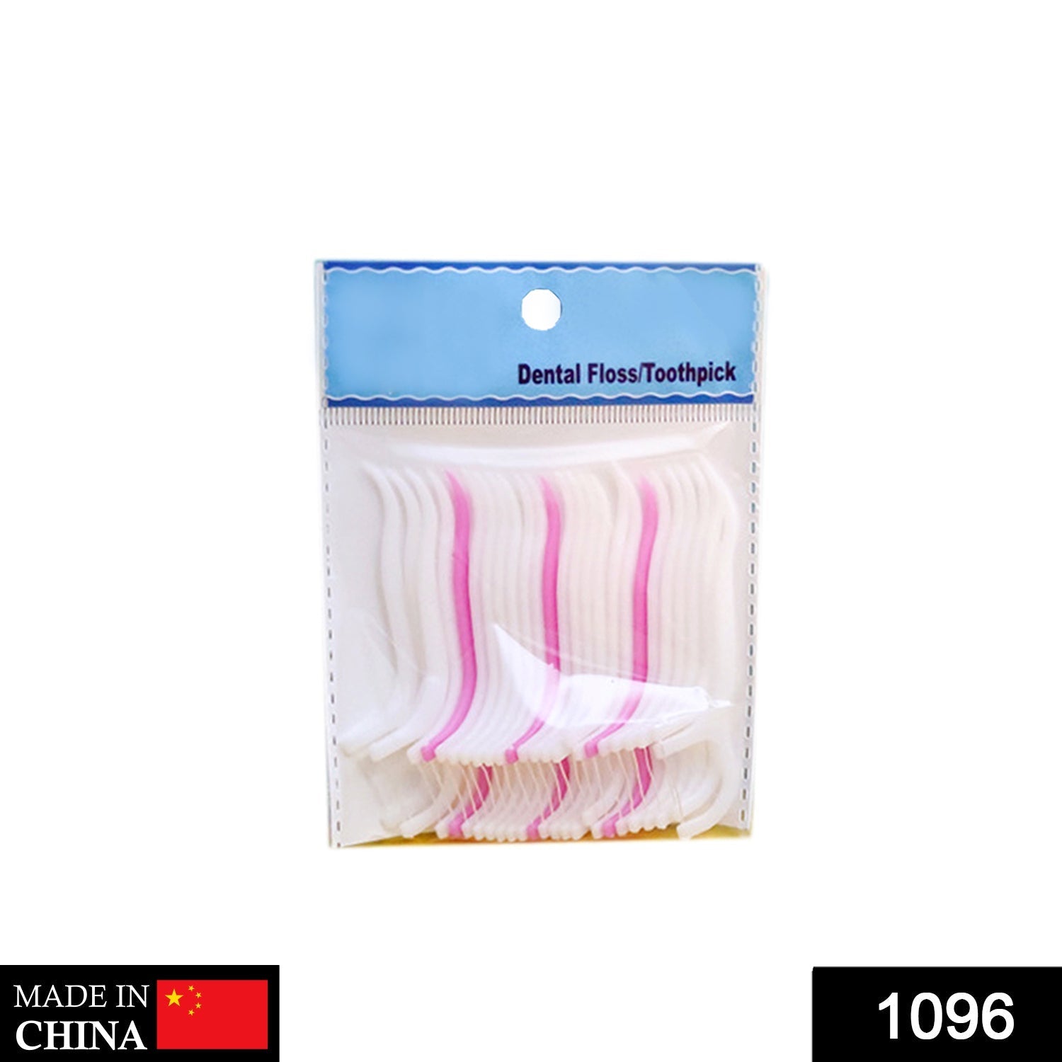 Ergonomic dental floss picks in a convenient 20-count pack.