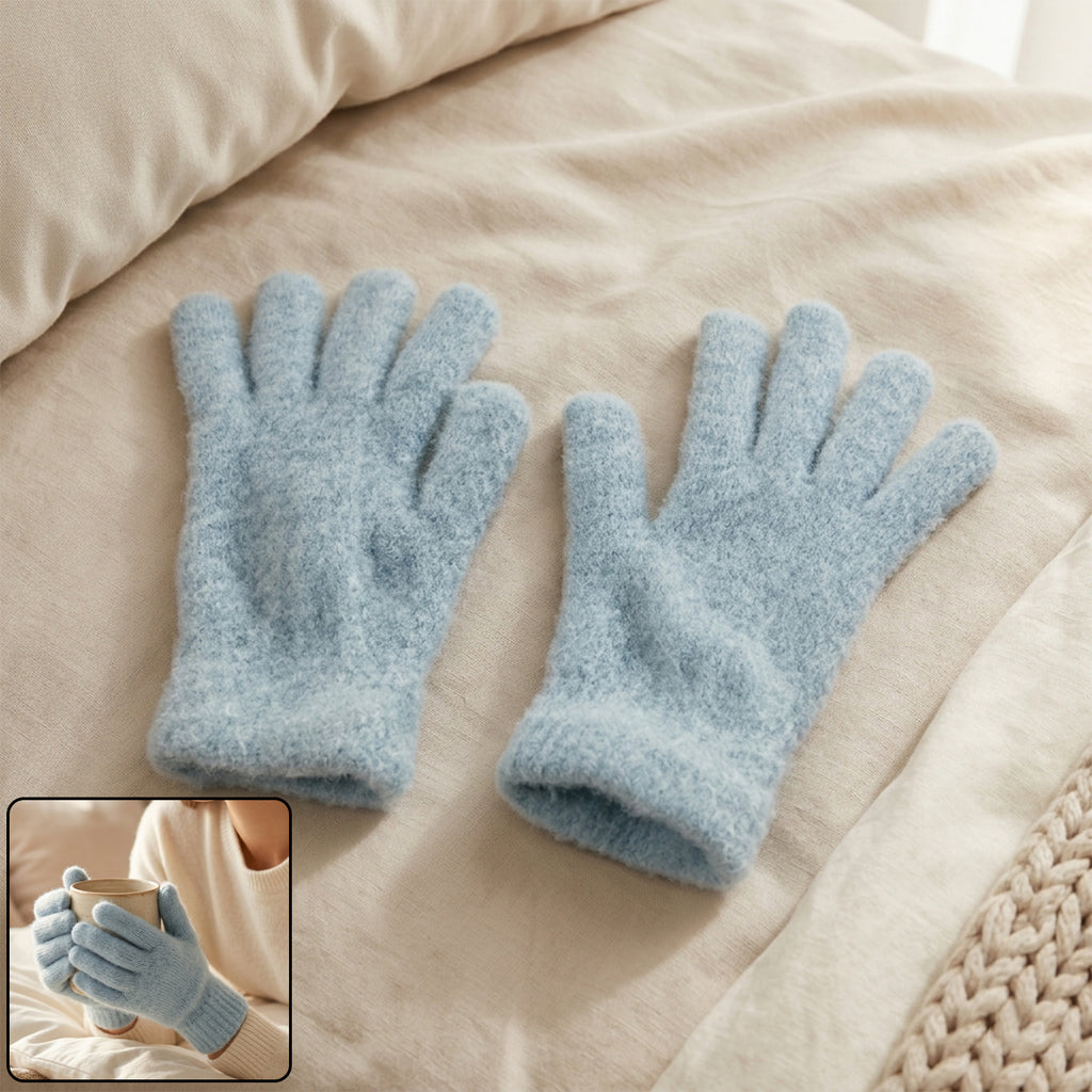 Ultra Soft Fleece Winter Gloves For Men And Women (1 Pair)