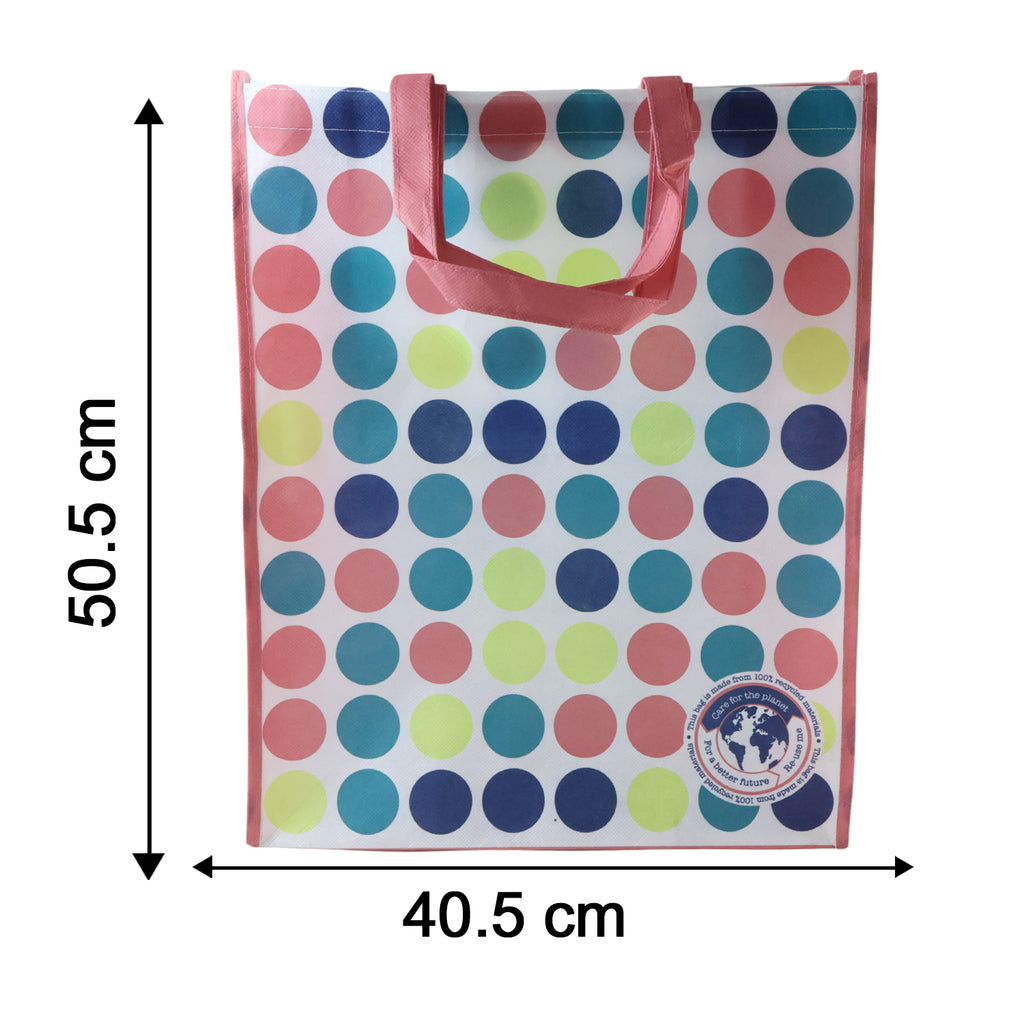 Large Multipurpose Printed Carry Hand Bag (1 Pc Big Size 50x41 Cm)