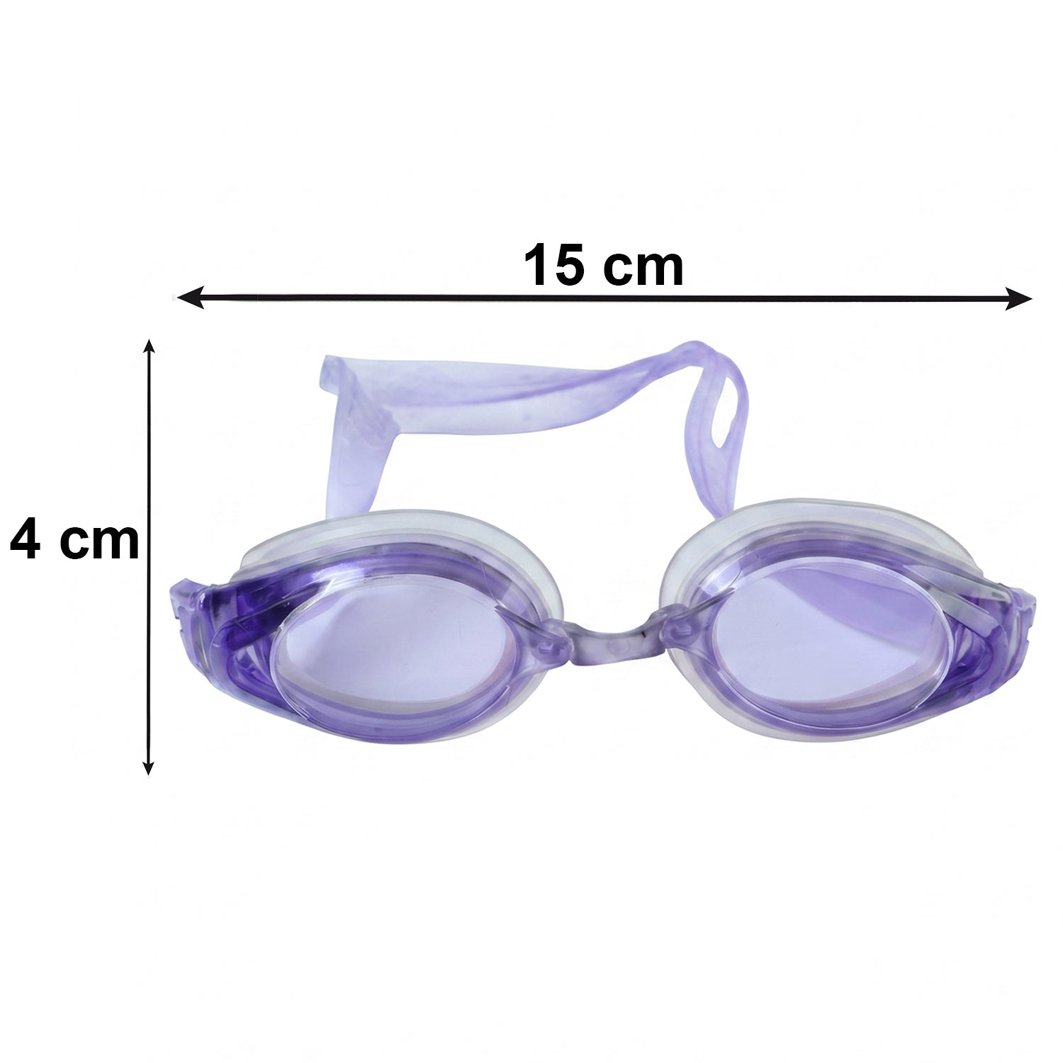 Kids Lightweight Swimming Goggles With Flexible Frame And Leak-proof Seal   1 Pc