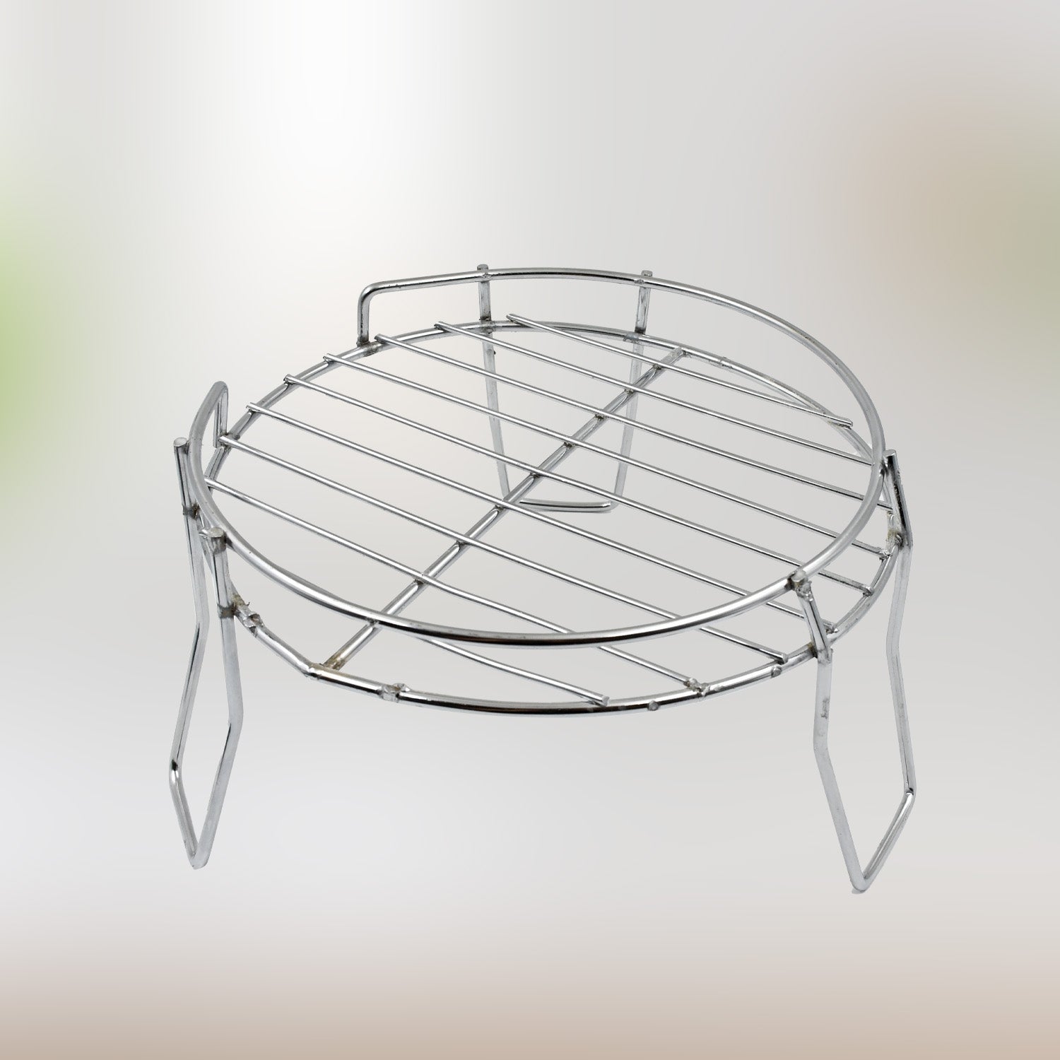 Multipurpose Pot Holder in a garden, showcasing its elegant design.