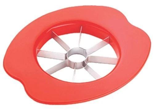 Quickslice apple cutter with sharp stainless steel blades on a white background.