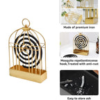 Mosquito Coil Holder, Vintage Style Durable Household Mosquito coil Stand Office Home