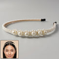 Pearl Beaded Designer Hairband For Women Stylish Headband (1 Pc)