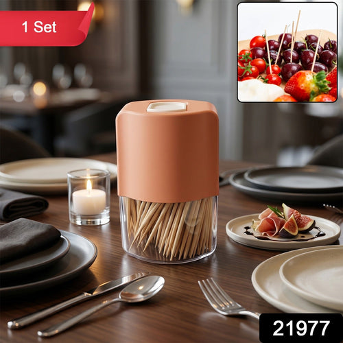 Hygienic toothpick holder for restaurant or home use