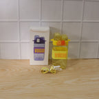 Stylish Kids Plastic Water Bottle With Straw And Leakproof Lid (500 Ml Approx)