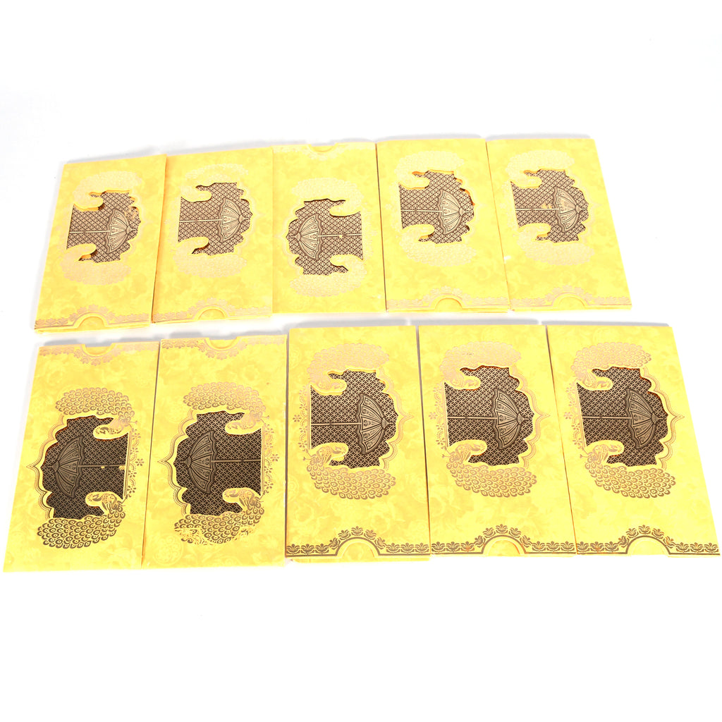 Wedding Gift Envelopes Pack Of 10 Pcs Money Cash Gift Cover Shagun Birthday Marriage Baby Shower Anniversary Money Envelope Lifafa Envelope Multicolor Premium Envelope (10 Pcs Set)