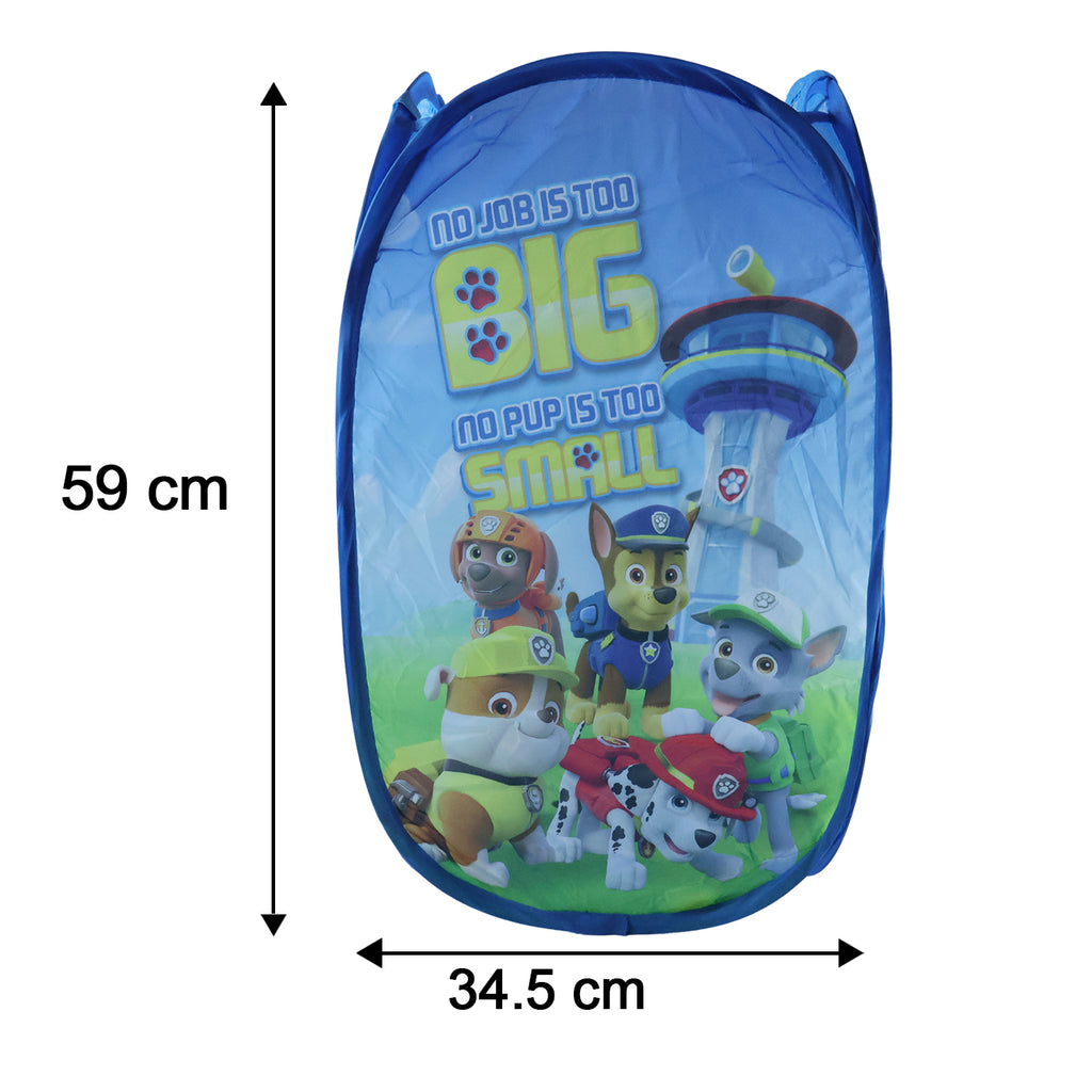 Foldable Laundry Basket Fabric Mesh Clothes Hamper (1 Pc34.29x34.29x54.61cm)