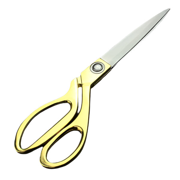 Cisora's heavy-duty cloth cutting scissors showcasing ergonomic zinc-aluminum alloy handle.
