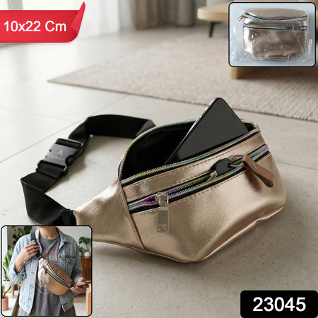 Premium Waist Bag With Adjustable Strap 10x22 Cm 1 Pc