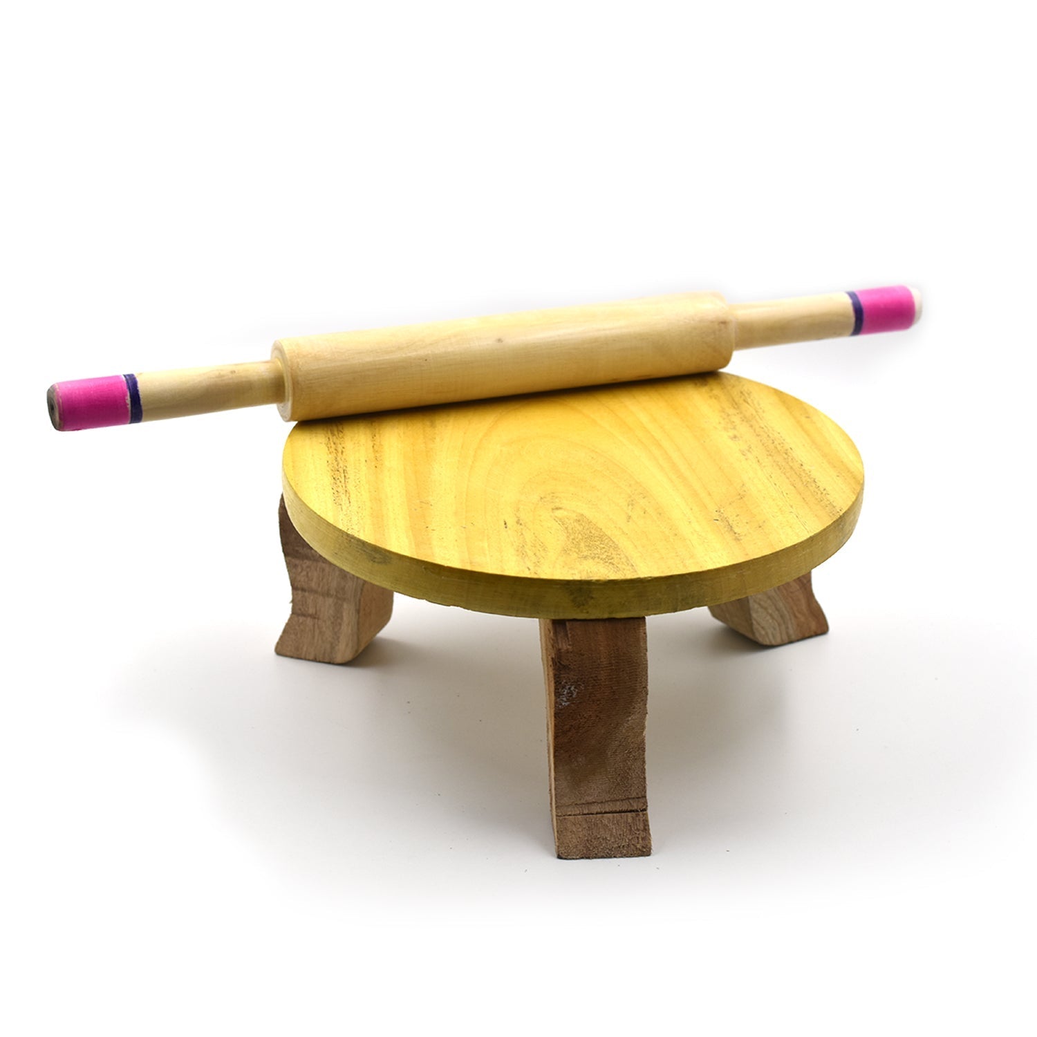 Traditional Styleva Wooden Roti Belan, an essential kitchen tool for perfect chapatis.