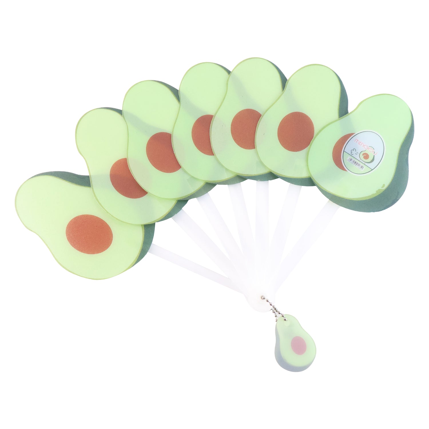 Foldable Pocket Fan With Keychain (1 Pc)